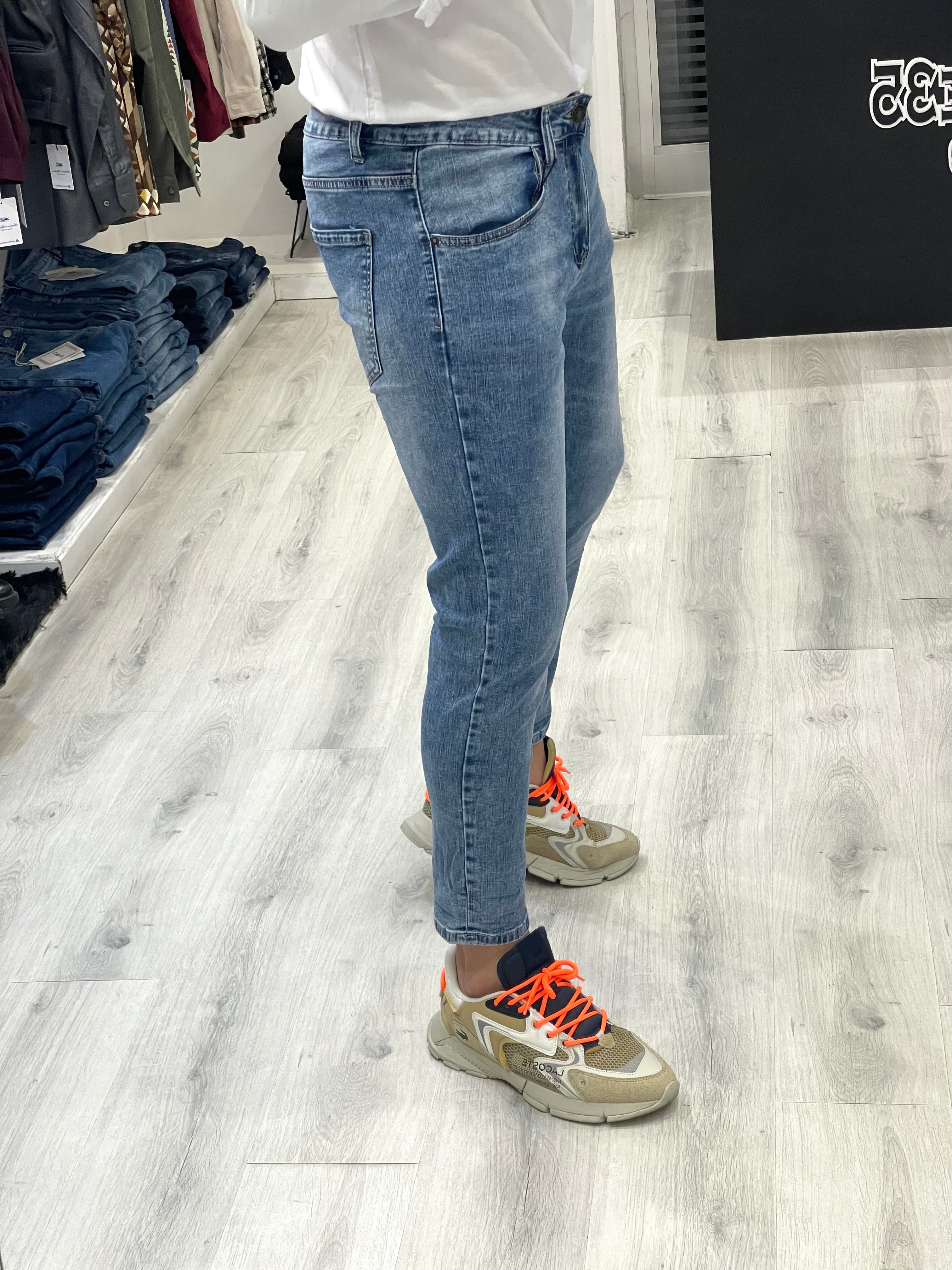 Jeans SLIMFIT capri - PARIGI
