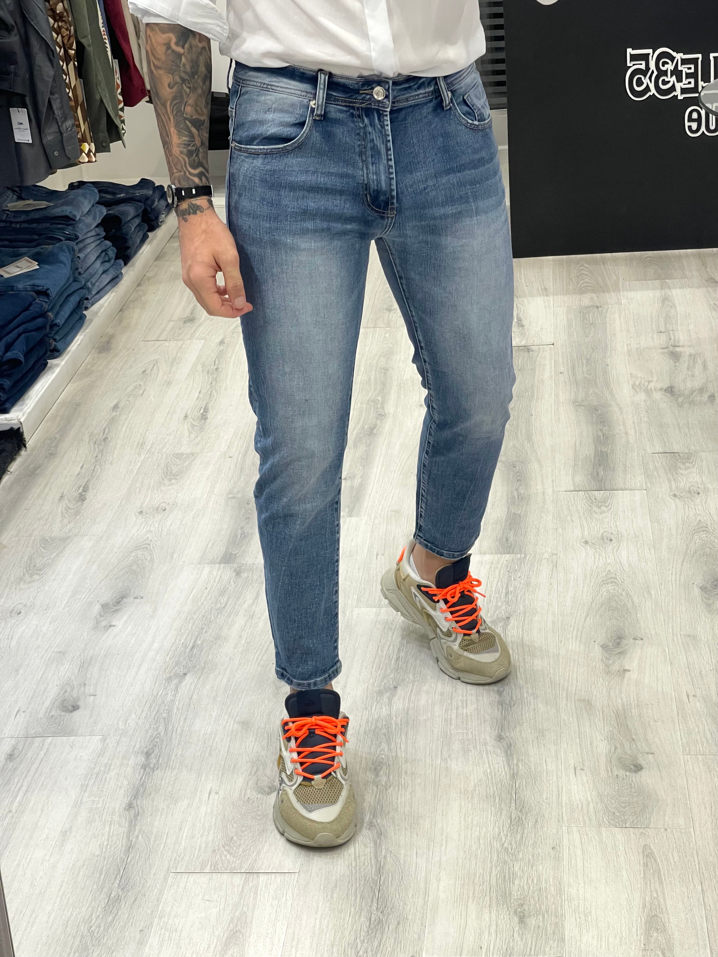 Jeans slimfit capri - LENON