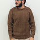 Maglione girocollo in ciniglia calda