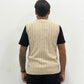 Gilet trama treccia