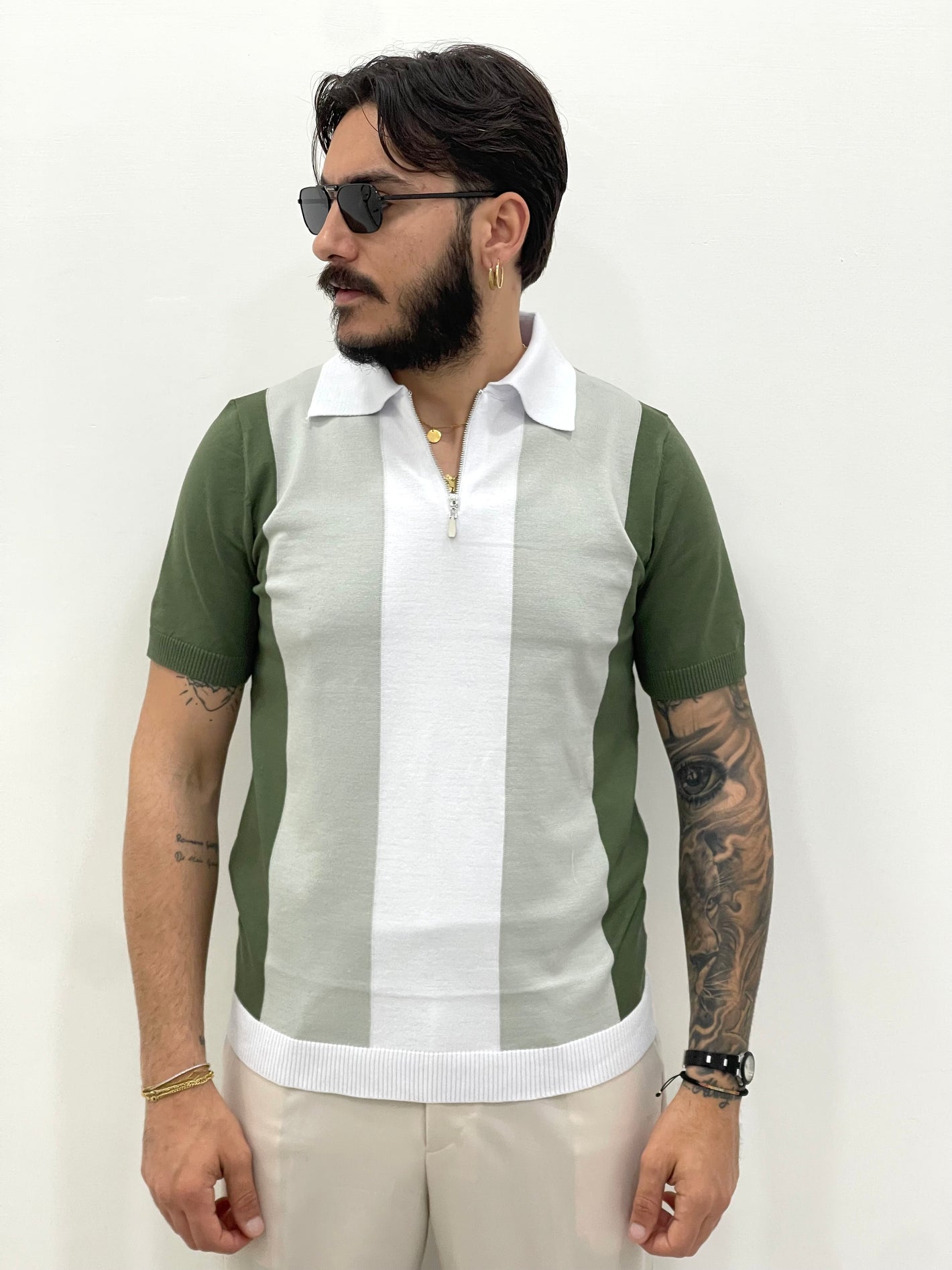 Polo con zip - SAINT TROPEZ