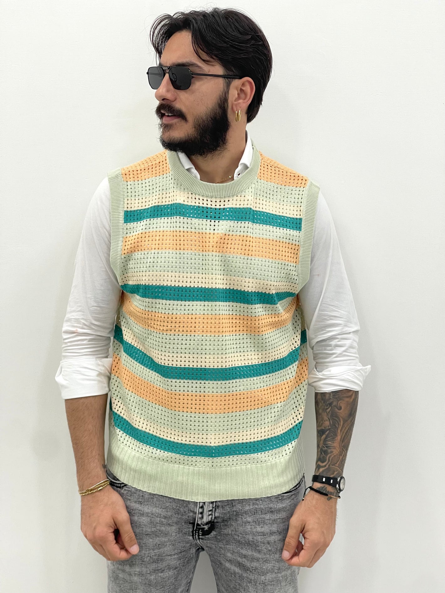 Gilet IBIZA in cotone