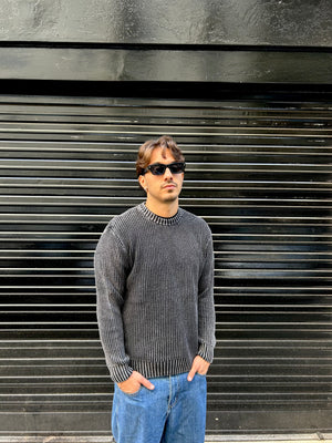 Maglione GREY in costa inglese