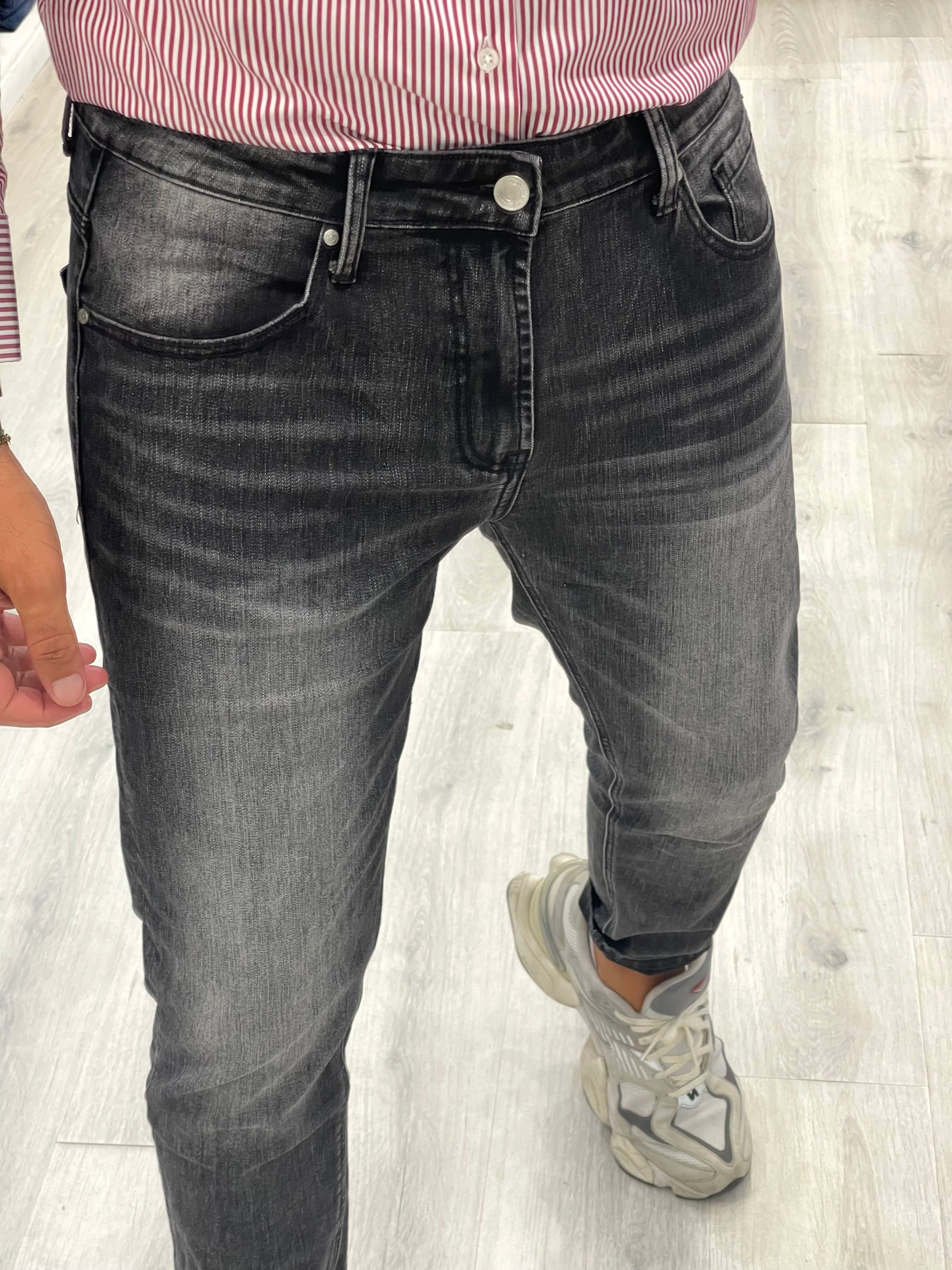 Jeans Denim Grey - Slimfit