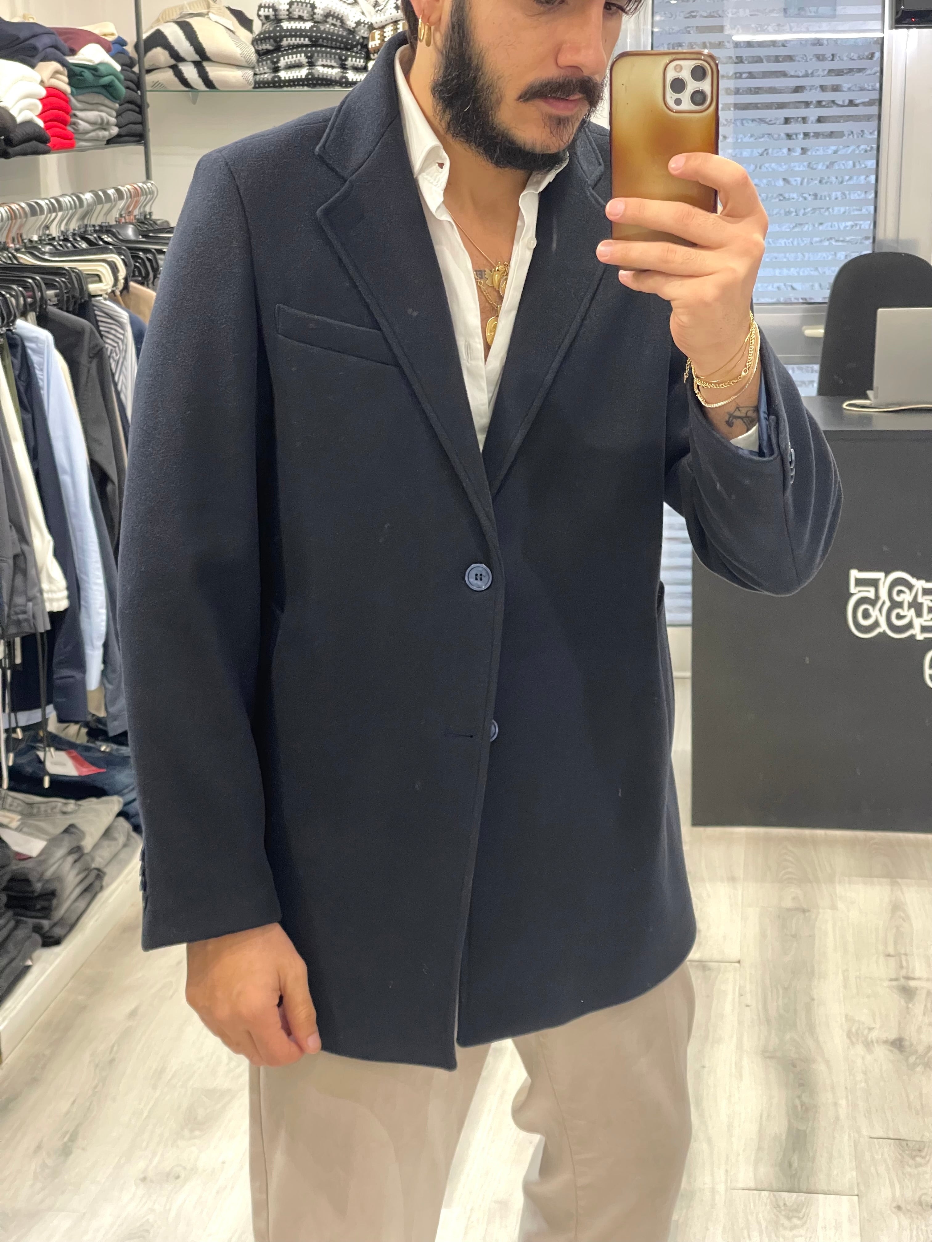 CAPPOTTO sartoriale BARONETTO - 2 bottoni