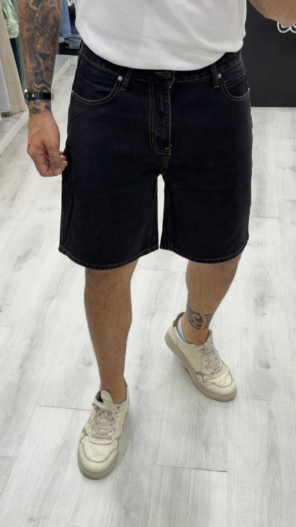 Bermuda in jeans - Lavaggio Zero