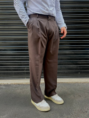 Pantalone fondo largo con pence - ARME