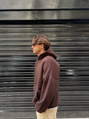 Felpa BOXY fit con cappuccio