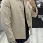 Jacket in cotone con bottoni in osso