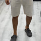 Bermuda in mistolino con elastico e laccetto