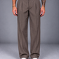Pantalone Sartoriale doppia pence fondo ampio