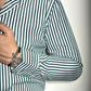Camicia sartoriale in cotone Riga media