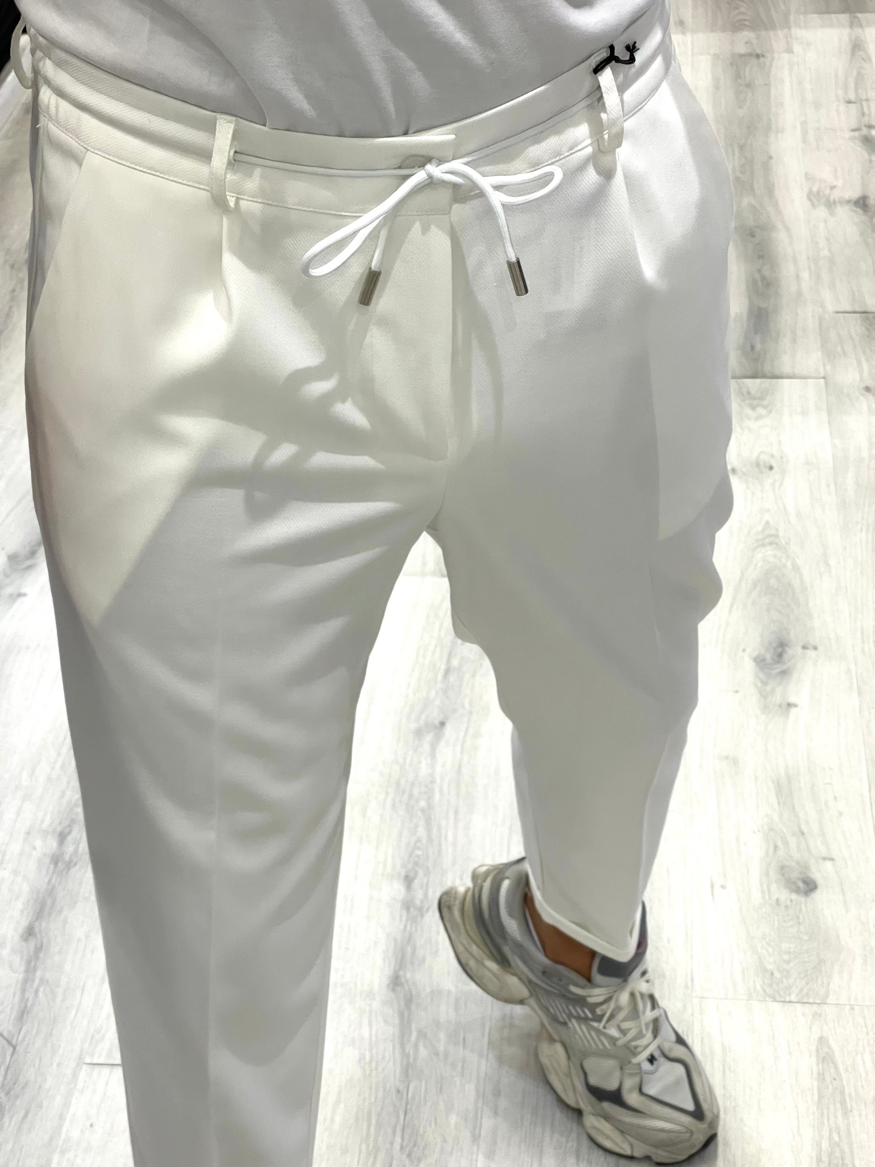 Pantalaccio COPENAGHEN con laccetto - FW24/25 - BIANCO