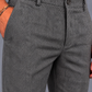 Pantalone sartoriale Tessuto spigato con mezzoelastico