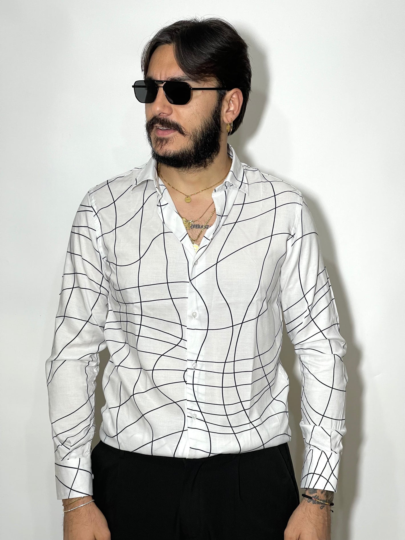 Camicia sartoriale 100% viscosa - MALAGA