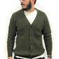 Cardigan basic con bottoni