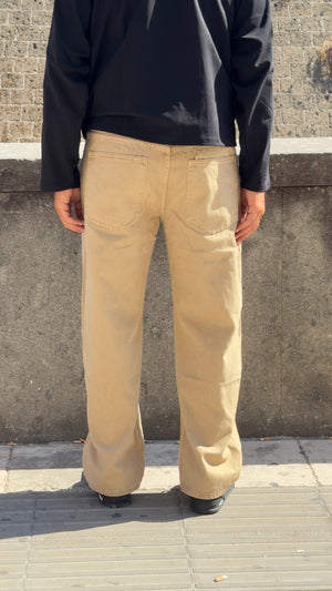 Jeans Baggy Beige