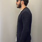 Cardigan in cotone effetto nido d’ape
