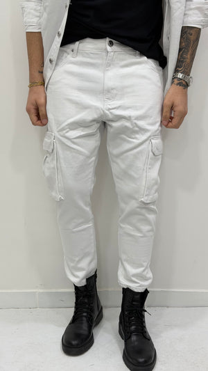 Coordinato in jeans CARGO