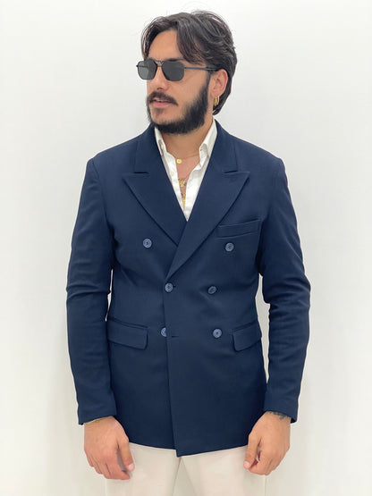Chaqueta sastre nido de abeja - Cruzada