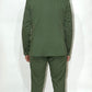 Abito sartoriale doppiopetto Gessato Verde