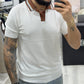 Polo Basic con collo a contrasto