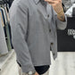 Jacket in cotone con bottoni in osso