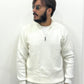 Maglione COLD in lana e mezza zip