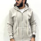 Felpa ZIP con cappuccio e interno pile