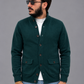 Giacca Cardigan a costine con tasche