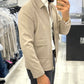 GIUBBOTTO HOPIHE in cotone doppio - BEIGE