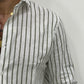 Camicia in 100% Lino riga piccola - Messico
