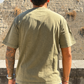 T shirt in cotone - effetto marmo
