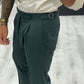Pantalone sartoriale LUXURY con doppia fibbia laterale