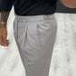 Pantalone sartoriale LUXURY con doppia fibbia laterale