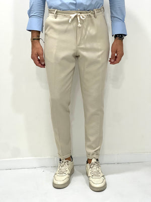 Pantalaccio tessuto armaturato con laccetto