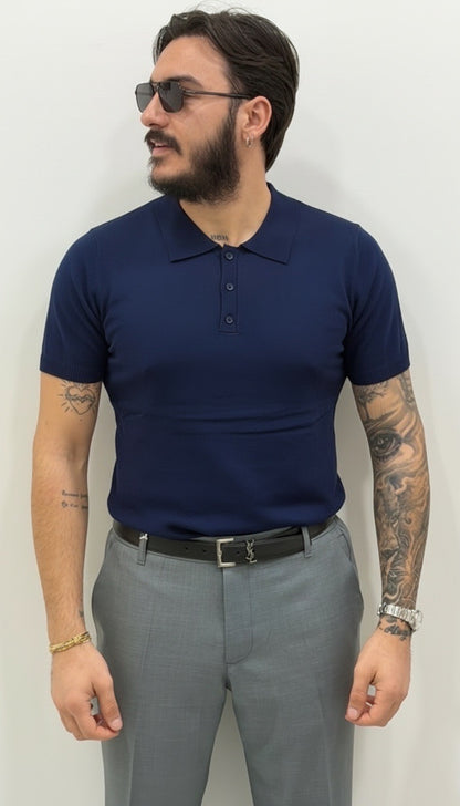 Polo de hilo italiano