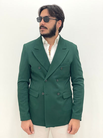Chaqueta sastre nido de abeja - Cruzada