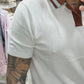 Polo Basic con collo a contrasto