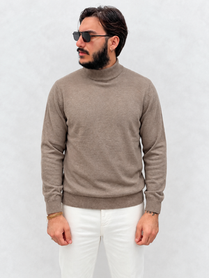 Maglioncino Mezzocollo morbido Effetto Cashmere