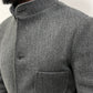 Cappotto sartoriale coreano in panno lana