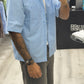 Camicia mezzamanica con taschino