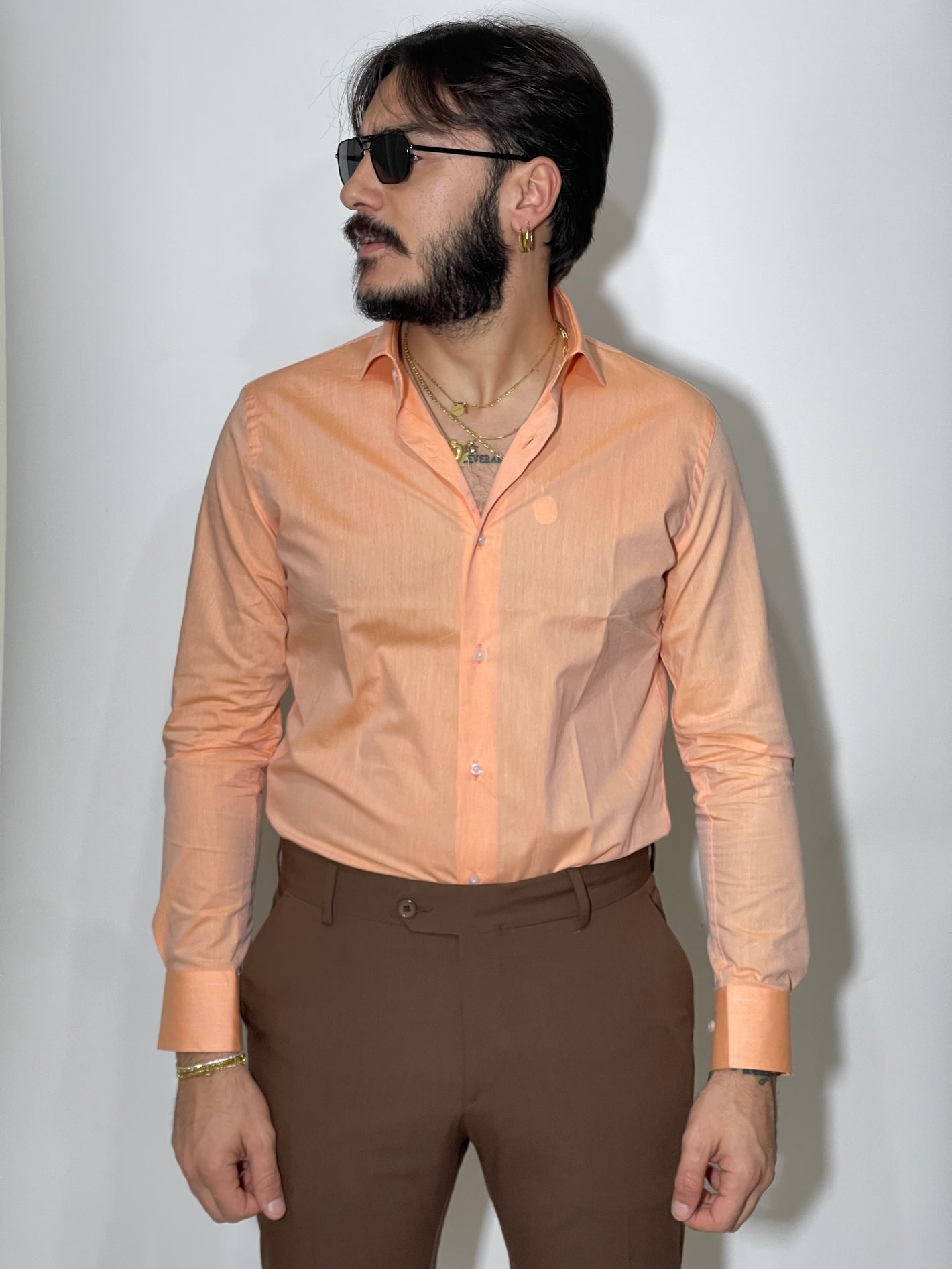 Camicia IBIZA in 100% cotone sartoriale