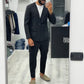 Coordinato DUBAI con collo coreano e pantalone cargo con tasconi