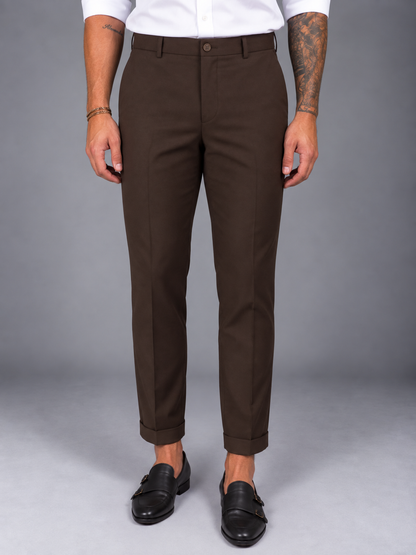 Pantalone sartoriale SEBETO con mezzoelastico