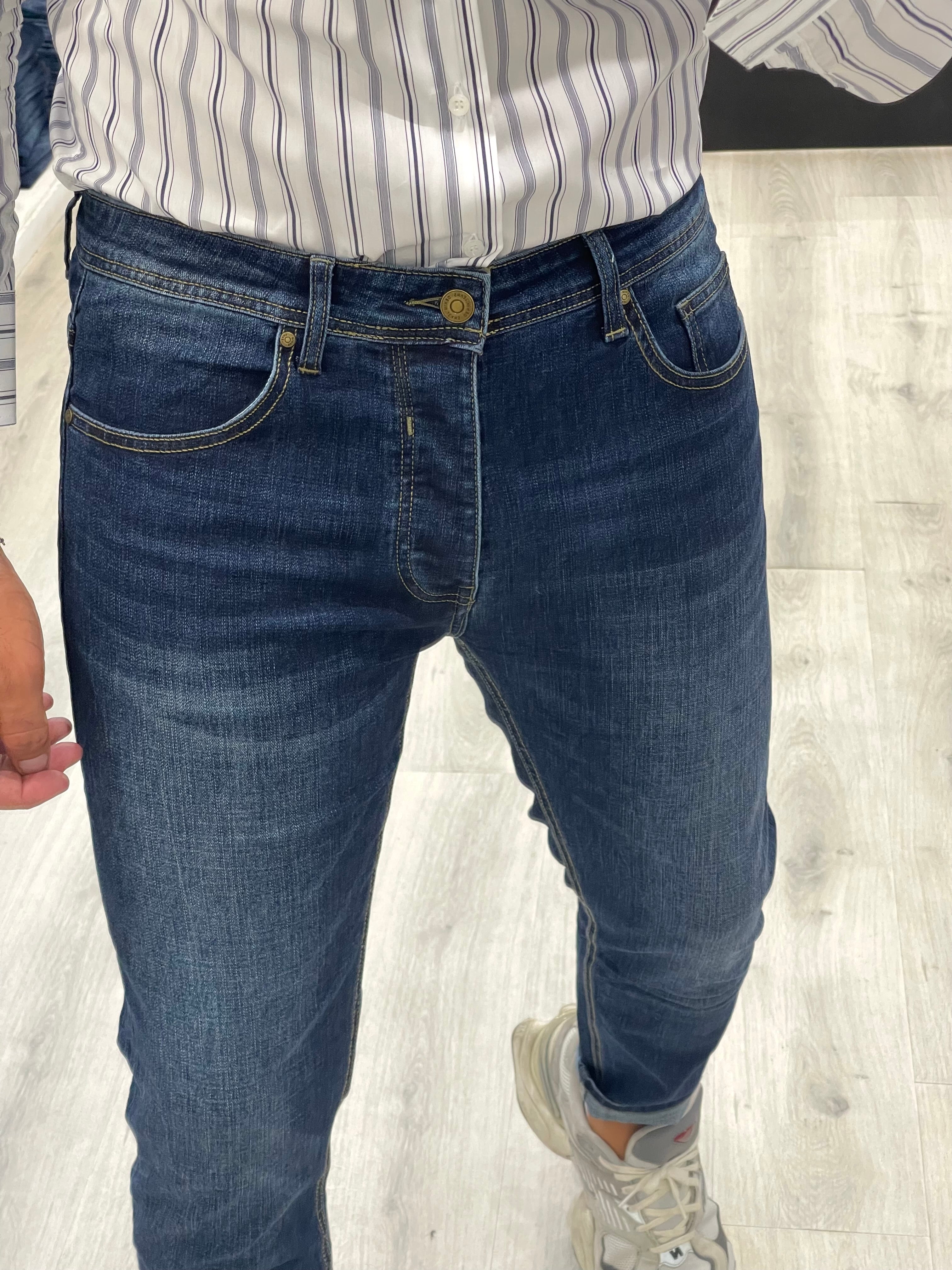 Jeans Denim blu - Slimfit