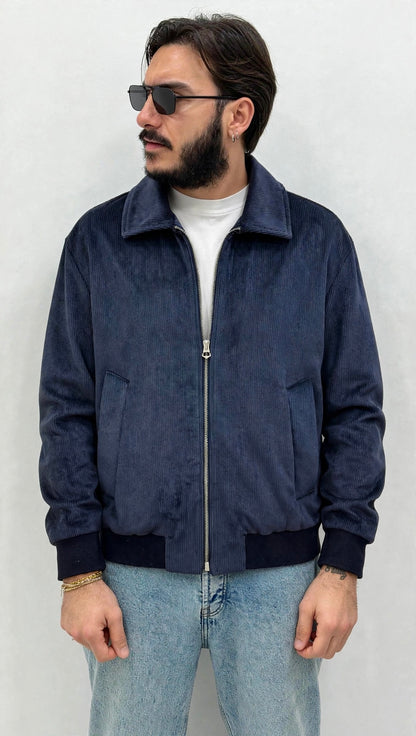 Jacket Uomo in velluto a Coste con zip - Baronale35