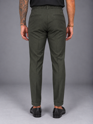 Pantalone sartoriale SEBETO con mezzoelastico