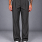 Pantalone Sartoriale doppia pence fondo ampio