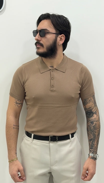 Polo de hilo italiano